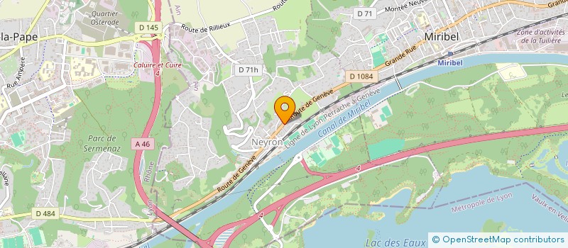 localisation de l'entreprise MARCHE EUROPEEN VEHICULE & MOTOS OCCASIO à BEYNOST