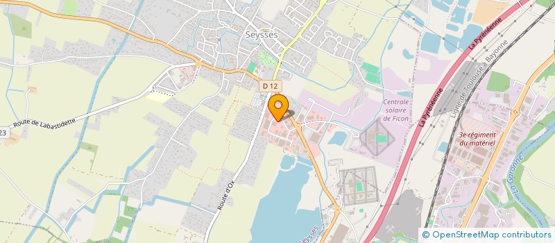 localisation de l'entreprise MARCHE-FAMILY  SEYSSES