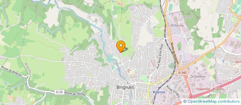 localisation de l'entreprise MARCHE FERMIER DE LA JAMAYERE à BRIGNAIS