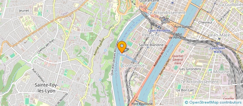 localisation de l'entreprise MARCHE GARE à LYON