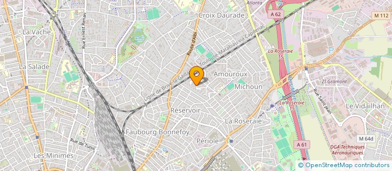 localisation de l'entreprise MARCHE GARONNE à TOULOUSE