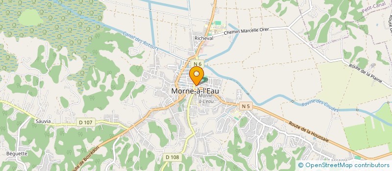 localisation de l'entreprise MARCHE GRIPPON à MORNE-A-L'EAU