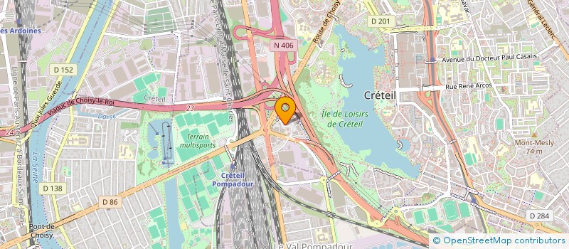 localisation de l'entreprise MARCHE IST CRETEIL  CRETEIL