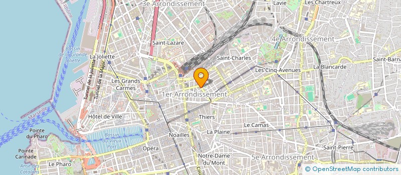localisation de l'entreprise MARCHE K à MARSEILLE