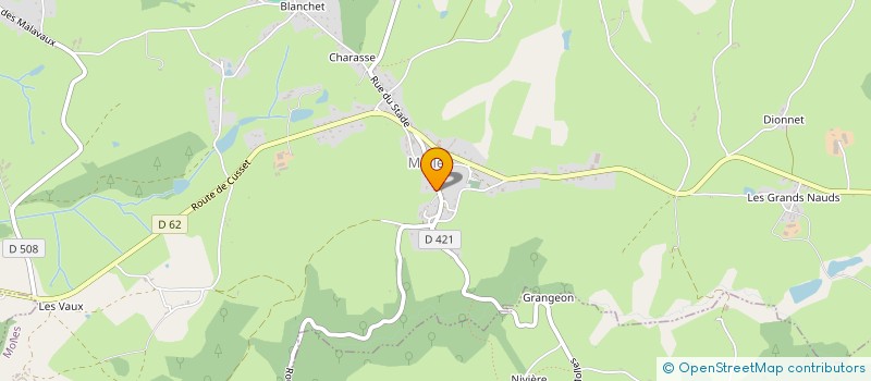 localisation de l'entreprise MARCHE MOLLOIS  MOLLES