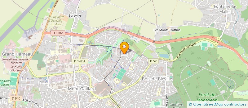 localisation de l'entreprise MARCHE MONT GAILLARD à LE HAVRE