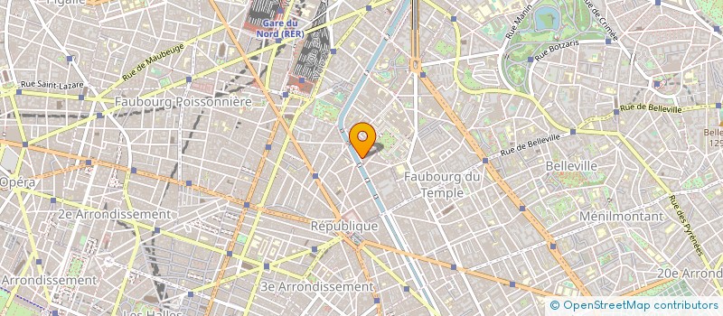 localisation de l'entreprise MARCHE NOIR  PARIS