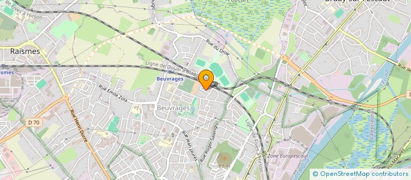 localisation de l'entreprise MARCHE NORDIQUE BEUVRAGES  BEUVRAGES