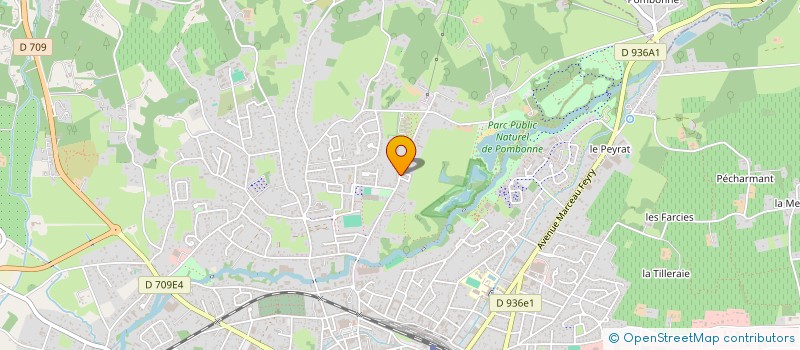 localisation de l'entreprise MARCHE NORDIQUE PERIGORD POURPRE à BERGERAC