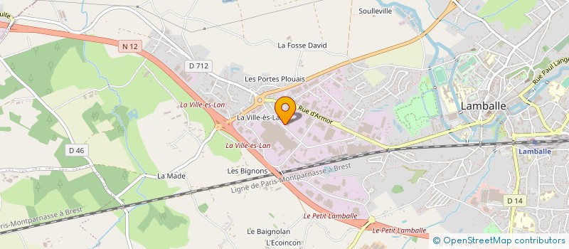 localisation de l'entreprise MARCHE ORGANISE LAMBALLE à LAMBALLE-ARMOR