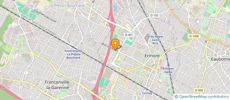 localisation de l'entreprise MARCHE OU REVE à ERMONT