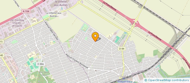 localisation de l'entreprise MARCHE OVIA  MITRY-MORY