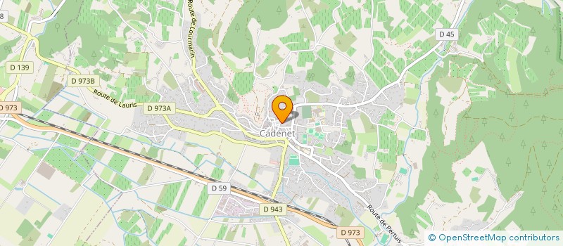 localisation de l'entreprise MARCHE PAYSAN DE CADENET  CADENET