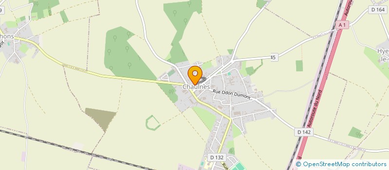 localisation de l'entreprise MARCHE RANDONNEE CHAULNOISE à CHAULNES