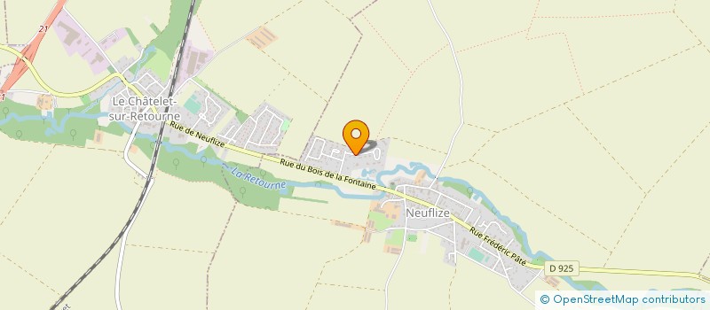 localisation de l'entreprise MARCHE-SANTE-RETHEL  RETHEL