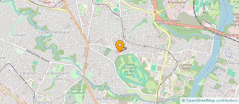 localisation de l'entreprise MARCHE TAI à NANTES