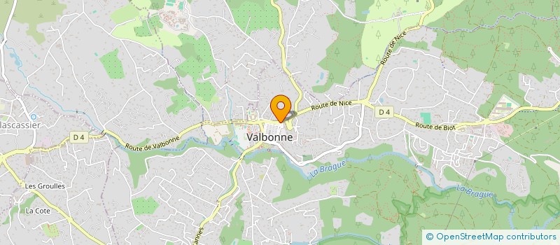 localisation de l'entreprise MARCHELLA  VALBONNE