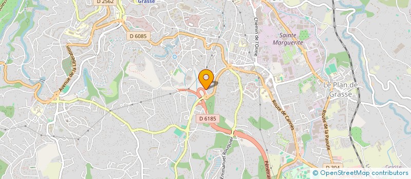 localisation de l'entreprise MARCHEMA  GRASSE