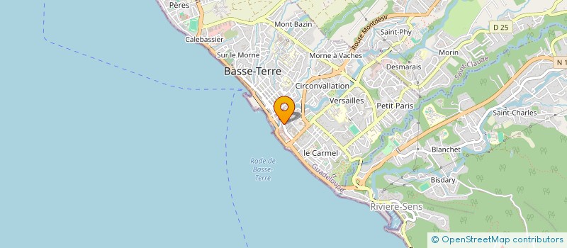localisation de l'entreprise MARCHEND à BASSE-TERRE
