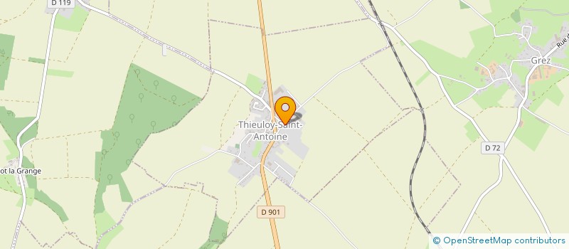 localisation de l'entreprise MARCHER SUR LA QUEUE D'UN TIGRE  OFFOY