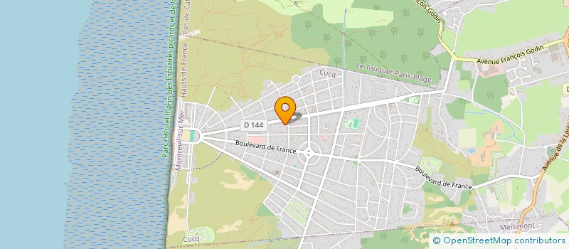 localisation de l'entreprise MARCHES-CMB  CUCQ