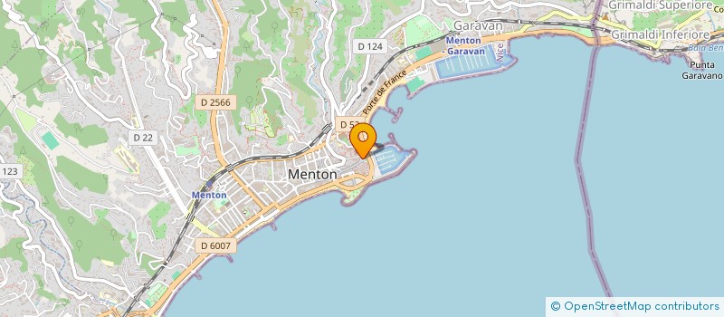 localisation de l'entreprise MARCHESI  MENTON