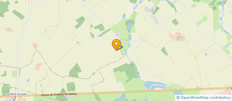 localisation de l'entreprise MARCHESS'FOREST  SAINT-PATERNE-RACAN