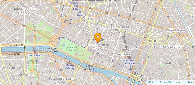 localisation de l'entreprise MARCHESSEAU MEDIAS à PARIS