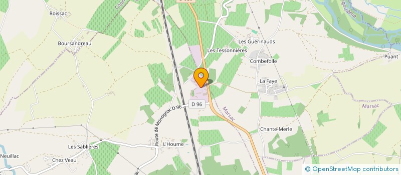 localisation de l'entreprise MARCHESSON SOCIETE NOUVELLE à ASNIERES-SUR-NOUERE