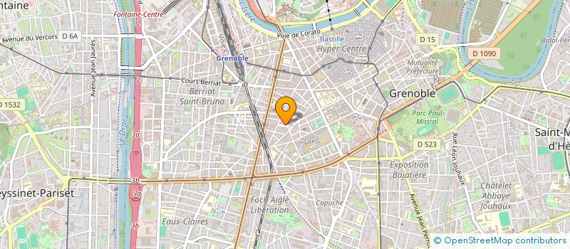 localisation de l'entreprise MARCHETTI GRENOBLE  GRENOBLE