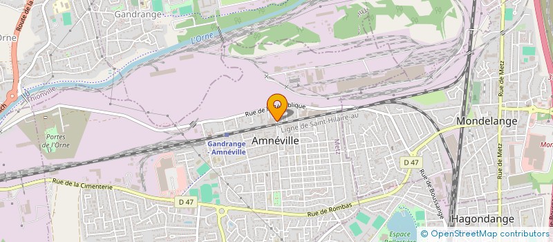 localisation de l'entreprise MARCHI SARL  AMNEVILLE