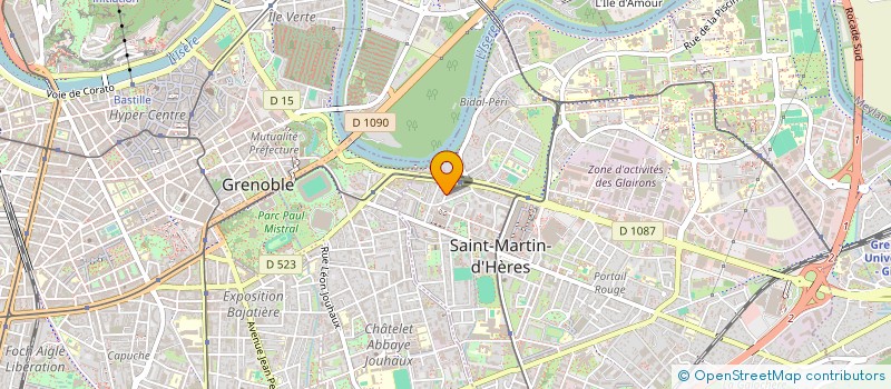 localisation de l'entreprise MARCHICA ET EYME  SAINT-MARTIN-D'HERES