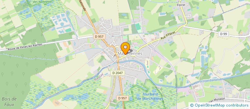 localisation de l'entreprise MARCHIENNES PERMIS à MARCHIENNES