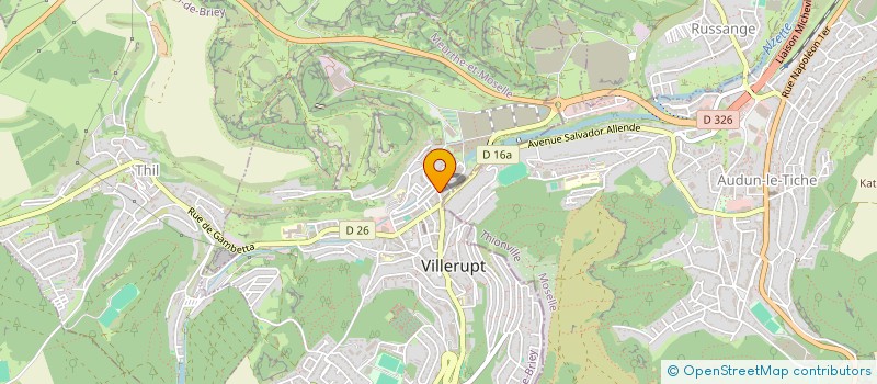 localisation de l'entreprise MARCHIONE INVEST FRANCE  VILLERUPT