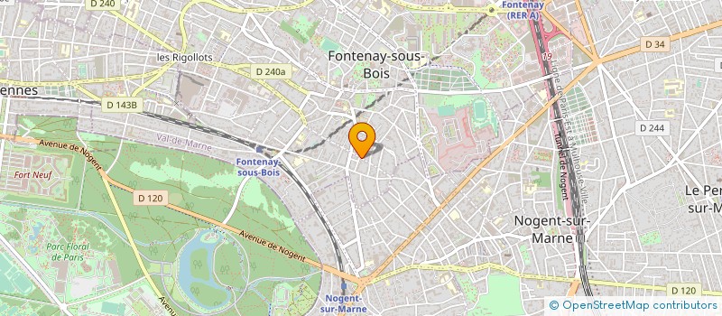 localisation de l'entreprise MARCHIS à FONTENAY-SOUS-BOIS