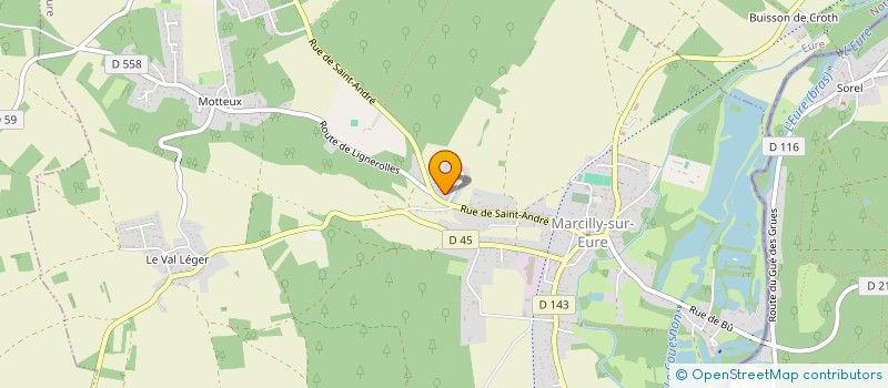 localisation de l'entreprise MARCHITAN  MARCILLY-SUR-EURE