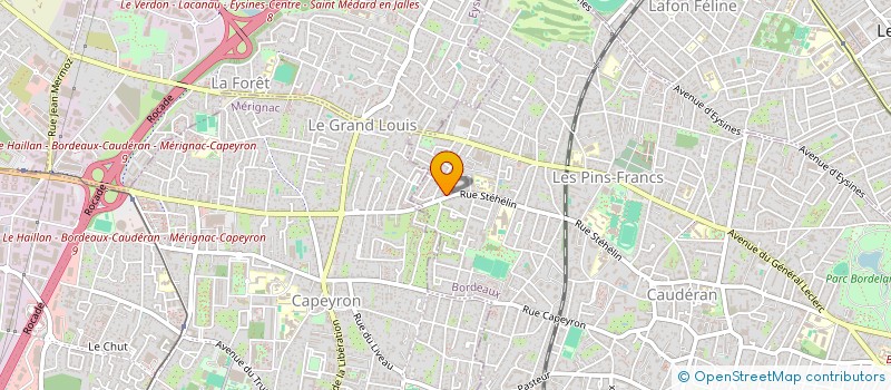 localisation de l'entreprise MARCI PIZZAS  BORDEAUX