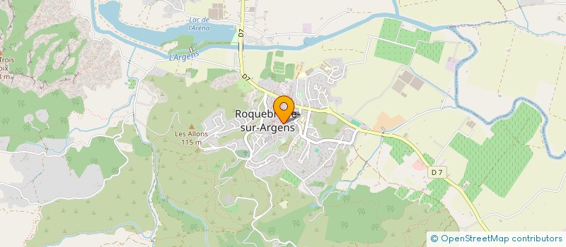localisation de l'entreprise MARCIANO GROUP à ROQUEBRUNE-SUR-ARGENS