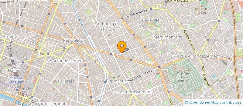 localisation de l'entreprise MARCIE MEDIA à PARIS