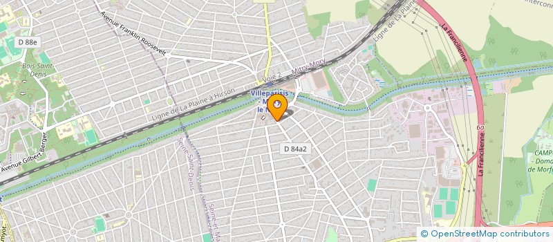 localisation de l'entreprise MARCIL à VILLEPARISIS