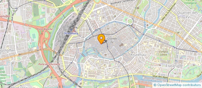 localisation de l'entreprise MARCILLET à STRASBOURG