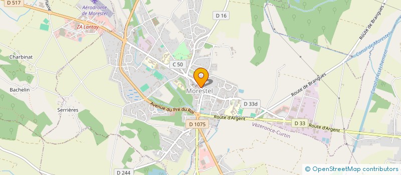 localisation de l'entreprise MARCIMMO  MORESTEL