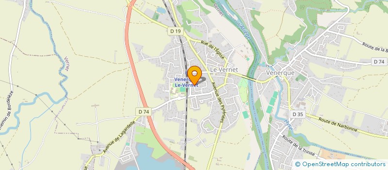 localisation de l'entreprise MARCINIAK INVEST à VERNET
