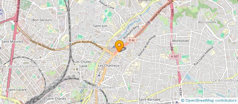 localisation de l'entreprise MARCIO CONSTRUCTION à MARSEILLE