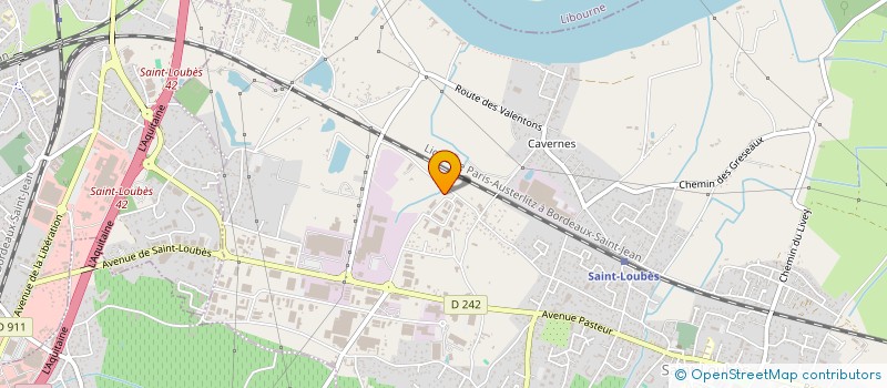 localisation de l'entreprise MARCIO IMMOBILIER  SAINT-LOUBES