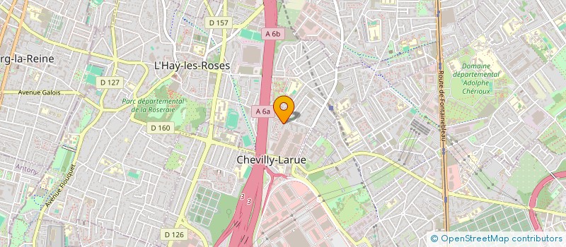 localisation de l'entreprise MARCISA LE PETIT CATEAU  L'HAY-LES-ROSES