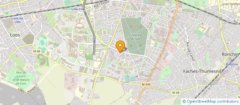 localisation de l'entreprise MARCK EN CALAISIS à LILLE