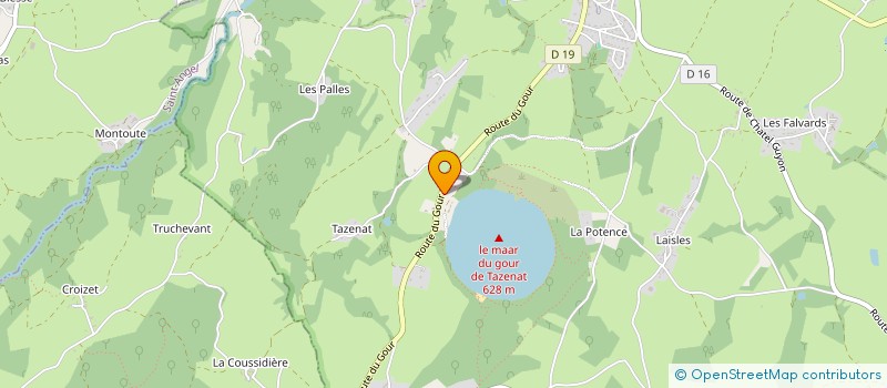 localisation de l'entreprise MARCLE  CHARBONNIERES-LES-VIEILLES