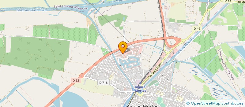 localisation de l'entreprise MARCO  AIGUES-MORTES