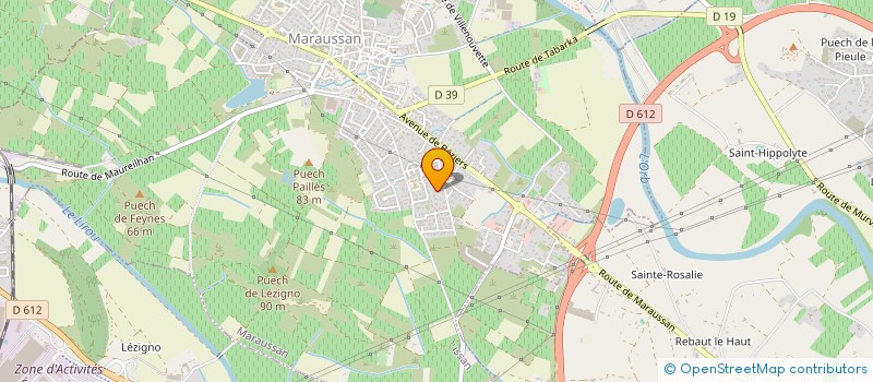 localisation de l'entreprise MARCO  MARAUSSAN